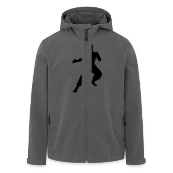 kaempfer - Recycelte Männer Softshell-Jacke von Stanley/Stella - Anthrazit - Vorne - AI Model Male 185 light (185cm)