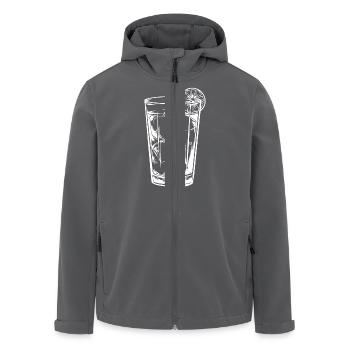 Limonade Drink - Recycelte Männer Softshell-Jacke von Stanley/Stella - Anthrazit - Vorne - AI Model Male 185 light (185cm)