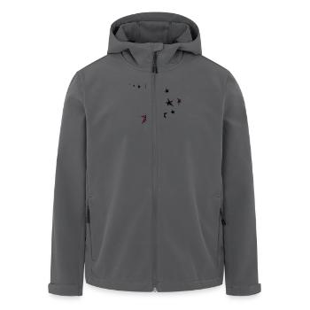 sternchen - Recycelte Männer Softshell-Jacke von Stanley/Stella - Anthrazit - Vorne - AI Model Male 185 light (185cm)