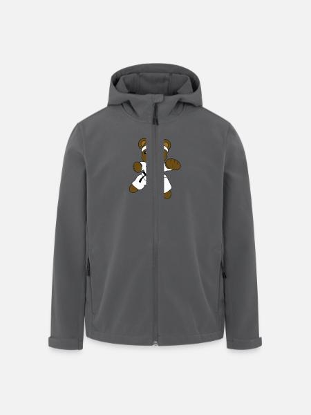 Tae kwon do - Recycelte Männer Softshell-Jacke von Stanley/Stella - Anthrazit