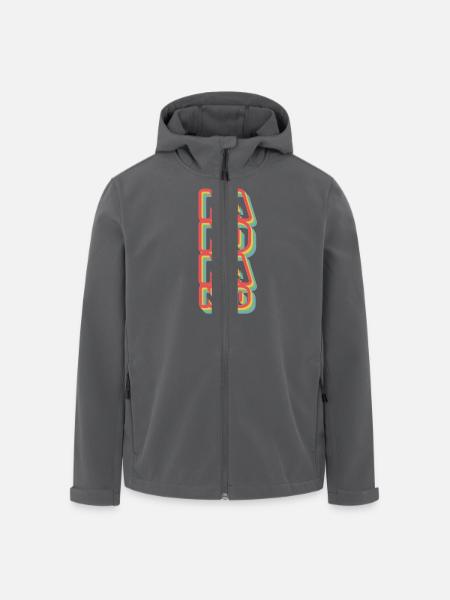 NaNoNaNEd - Recycelte Männer Softshell-Jacke von Stanley/Stella - Anthrazit