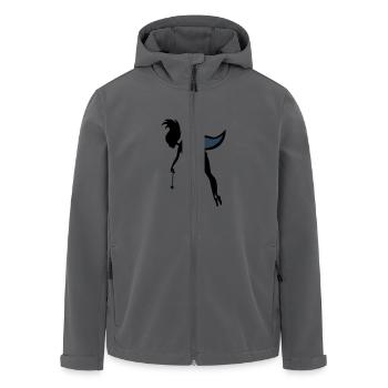kleine Fee - Recycelte Männer Softshell-Jacke von Stanley/Stella - Anthrazit - Vorne - AI Model Male 185 light (185cm)