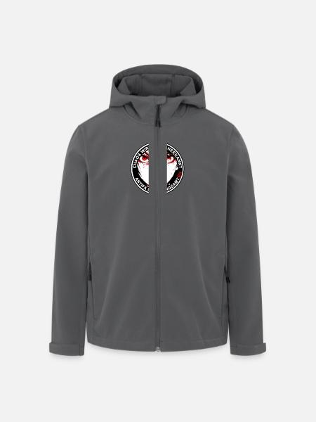 Antifa Unordnungsamt - Recycelte Männer Softshell-Jacke von Stanley/Stella - Anthrazit
