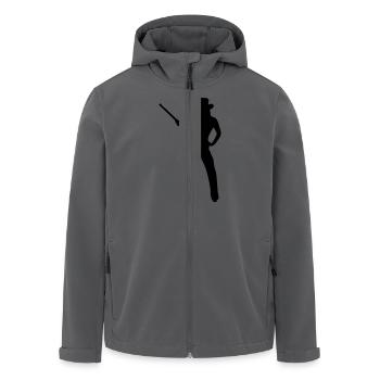 hot babe baby girl - Recycelte Männer Softshell-Jacke von Stanley/Stella - Anthrazit - Vorne - AI Model Male 185 light (185cm)
