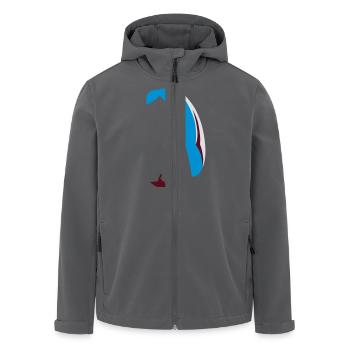 Paraglider XC - Recycelte Männer Softshell-Jacke von Stanley/Stella - Anthrazit - Vorne - AI Model Male 185 light (185cm)