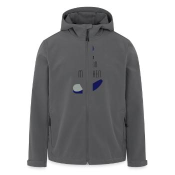 Fliegen wie ein Mädchen - Recycelte Männer Softshell-Jacke von Stanley/Stella - Anthrazit - Vorne - AI Model Male 185 light (185cm)
