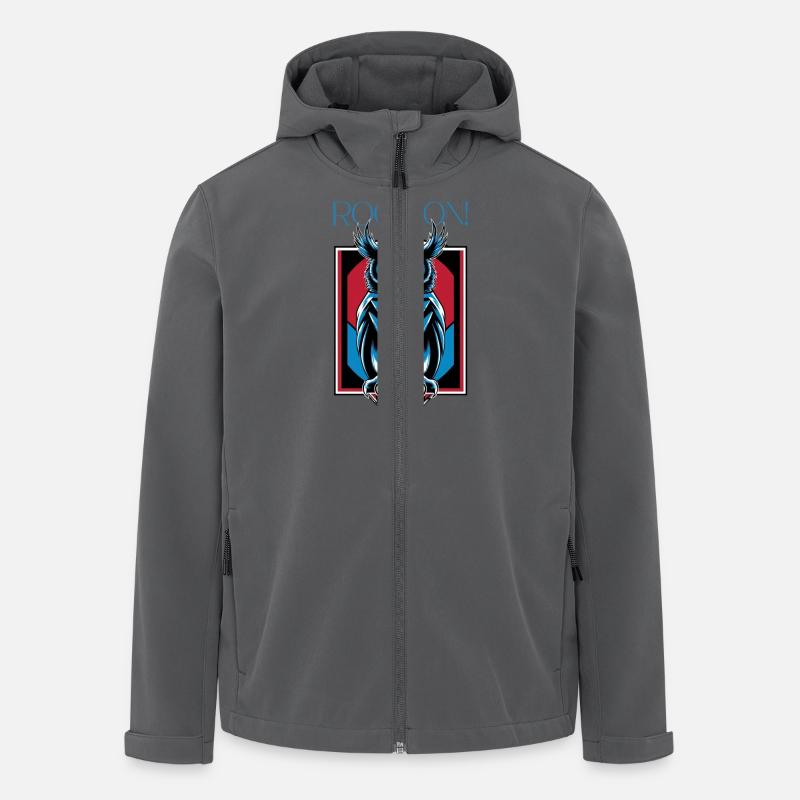 Eule - Rock on ! - Men’s Recycled Softshell Jacket by Stanley/Stella - anthracite