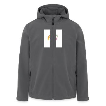 Pride - Recycelte Männer Softshell-Jacke von Stanley/Stella - Anthrazit - Vorne - AI Model Male 185 light (185cm)