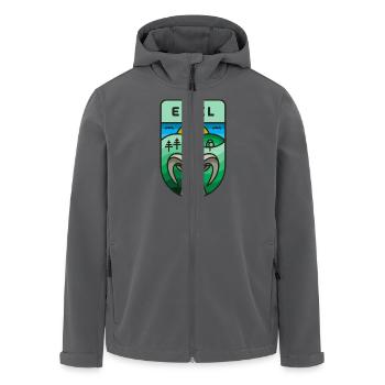 Eifel Patch - Recycelte Männer Softshell-Jacke von Stanley/Stella - Anthrazit - Vorne - AI Model Male 185 light (185cm)