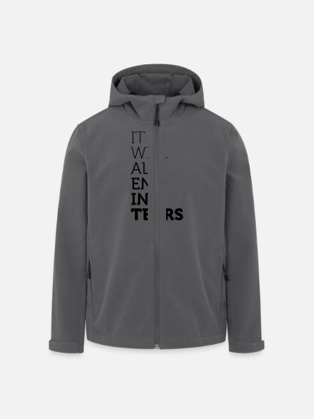 It Will All End In Tears - Recycelte Männer Softshell-Jacke von Stanley/Stella - Anthrazit
