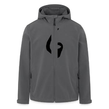 6 - Recycelte Männer Softshell-Jacke von Stanley/Stella - Anthrazit - Vorne - AI Model Male 185 light (185cm)