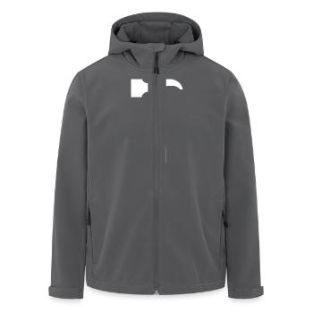 Hammer 2 - Recycelte Männer Softshell-Jacke von Stanley/Stella - Anthrazit - Vorne - AI Model Male 185 light (185cm)