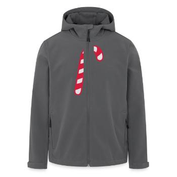 Zuckerstange Weihnachten - Recycelte Männer Softshell-Jacke von Stanley/Stella - Anthrazit - Vorne - AI Model Male 185 light (185cm)