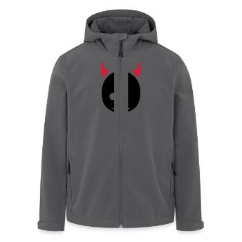 Tischtennis Teufel - Recycelte Männer Softshell-Jacke von Stanley/Stella - Anthrazit - Vorne - AI Model Male 185 light (185cm)