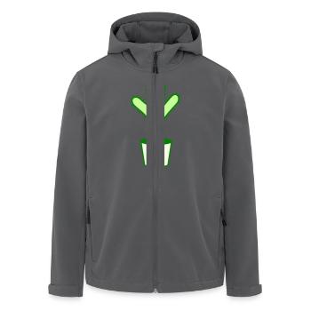 Kaktus Stachelig Stacheln Wüste Kakteen Blumentopf - Recycelte Männer Softshell-Jacke von Stanley/Stella - Anthrazit - Vorne - AI Model Male 185 light (185cm)