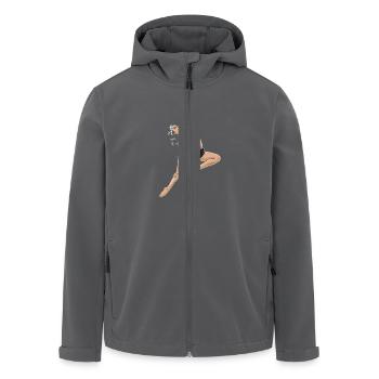 Pole Dance Pole Tänzerin Stangentanz - Recycelte Männer Softshell-Jacke von Stanley/Stella - Anthrazit - Vorne - AI Model Male 185 light (185cm)