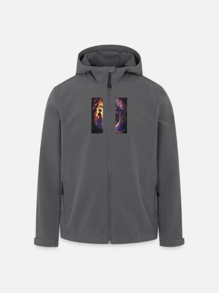 Fantasy - Recycelte Männer Softshell-Jacke von Stanley/Stella - Anthrazit