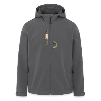 Mittelalter Bürger, Knecht - Recycelte Männer Softshell-Jacke von Stanley/Stella - Anthrazit - Vorne - AI Model Male 185 light (185cm)