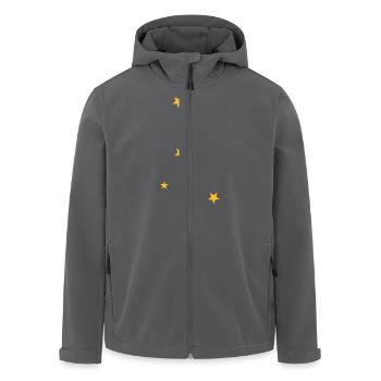 Krebs Sternbild - Recycelte Männer Softshell-Jacke von Stanley/Stella - Anthrazit - Vorne - AI Model Male 185 light (185cm)