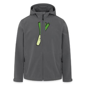 Lauch - Recycelte Männer Softshell-Jacke von Stanley/Stella - Anthrazit - Vorne - AI Model Male 185 light (185cm)