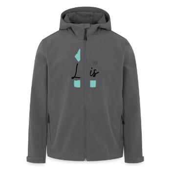 Luis 1 Geburtstag - Recycelte Männer Softshell-Jacke von Stanley/Stella - Anthrazit - Vorne - AI Model Male 185 light (185cm)