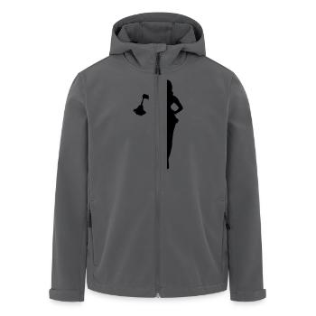 SEXY MAID - Recycelte Männer Softshell-Jacke von Stanley/Stella - Anthrazit - Vorne - AI Model Male 185 light (185cm)