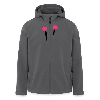 Cheerleader - Recycelte Männer Softshell-Jacke von Stanley/Stella - Anthrazit - Vorne - AI Model Male 185 light (185cm)