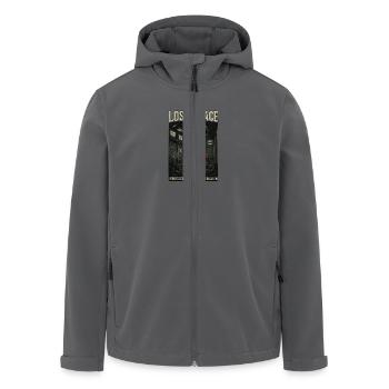 Lost Place Fabrik - Recycelte Männer Softshell-Jacke von Stanley/Stella - Anthrazit - Vorne - AI Model Male 185 light (185cm)