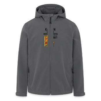 Katzen würden Menschen kaufen. - Recycelte Männer Softshell-Jacke von Stanley/Stella - Anthrazit - Vorne - AI Model Male 185 light (185cm)