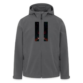 Voidlock - Recycelte Männer Softshell-Jacke von Stanley/Stella - Anthrazit - Vorne - AI Model Male 185 light (185cm)