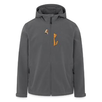 Milch-Jutsu: Die geheime Technik des Genusses - Recycelte Männer Softshell-Jacke von Stanley/Stella - Anthrazit - Vorne - AI Model Male 185 light (185cm)
