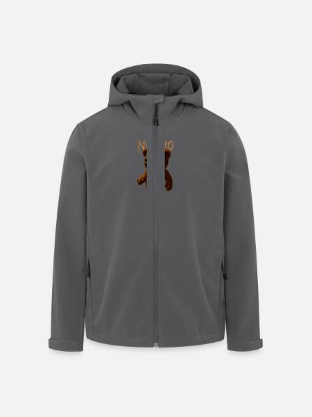 Nimoro - Recycelte Männer Softshell-Jacke von Stanley/Stella - Anthrazit