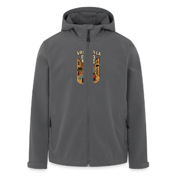 Vamos A La Playa Esel Roller Spanien Urlaub Ferien - Recycelte Männer Softshell-Jacke von Stanley/Stella - Anthrazit - Vorne - AI Model Male 185 light (185cm)