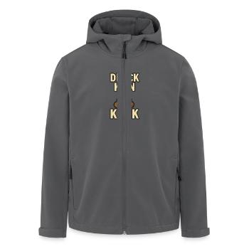 Druckkeinkack01 - Recycelte Männer Softshell-Jacke von Stanley/Stella - Anthrazit - Vorne - AI Model Male 185 light (185cm)