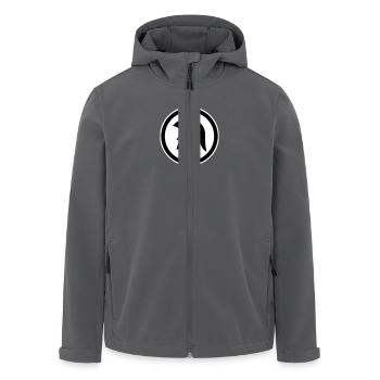 trojan Ska-reggae Zeichen - Recycelte Männer Softshell-Jacke von Stanley/Stella - Anthrazit - Vorne - AI Model Male 185 light (185cm)