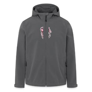 ROSA BOBA - Recycelte Männer Softshell-Jacke von Stanley/Stella - Anthrazit - Vorne - AI Model Male 185 light (185cm)