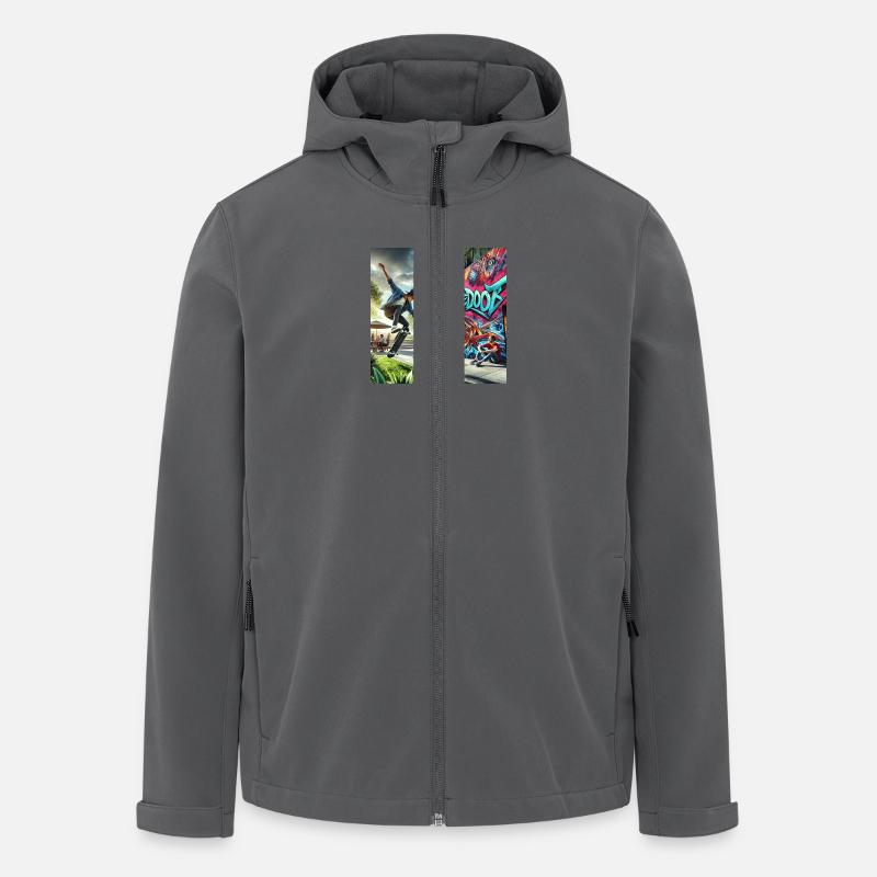 1000013526 - Recycelte Männer Softshell-Jacke von Stanley/Stella - Anthrazit