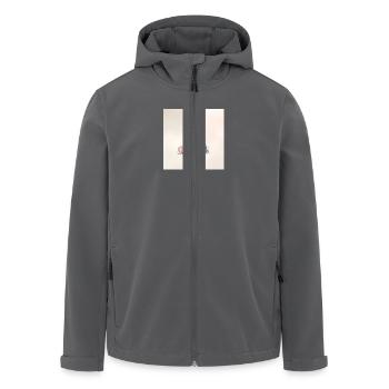 Osterei-Abenteuer mit Hasi (Ostern) - Recycelte Männer Softshell-Jacke von Stanley/Stella - Anthrazit - Vorne - AI Model Male 185 light (185cm)