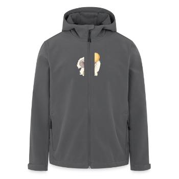 Baby Elefant - Recycelte Männer Softshell-Jacke von Stanley/Stella - Anthrazit - Vorne - AI Model Male 185 light (185cm)