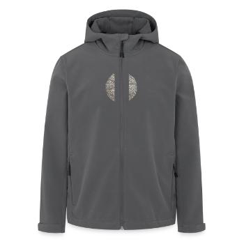 Peyote Art - Recycelte Männer Softshell-Jacke von Stanley/Stella - Anthrazit - Vorne - AI Model Male 185 light (185cm)