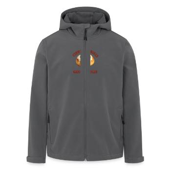 Cinnamon Rolls not Gender Roles - Recycelte Männer Softshell-Jacke von Stanley/Stella - Anthrazit - Vorne - AI Model Male 185 light (185cm)