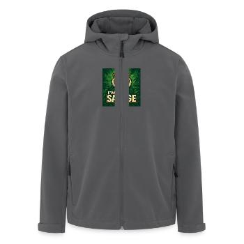 DBC267D7 5627 4FF3 9ED2 63A8B575F43D - Recycelte Männer Softshell-Jacke von Stanley/Stella - Anthrazit - Vorne - AI Model Male 185 light (185cm)