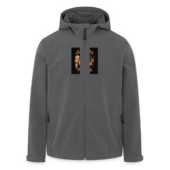 Der betrunkenste Vater der Welt - Recycelte Männer Softshell-Jacke von Stanley/Stella - Anthrazit - Vorne - AI Model Male 185 light (185cm)