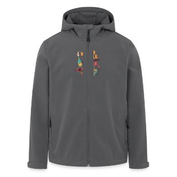 Matura Party Shirt – Rausch nach 9 Jahren - Recycelte Männer Softshell-Jacke von Stanley/Stella - Anthrazit - Vorne - AI Model Male 185 light (185cm)
