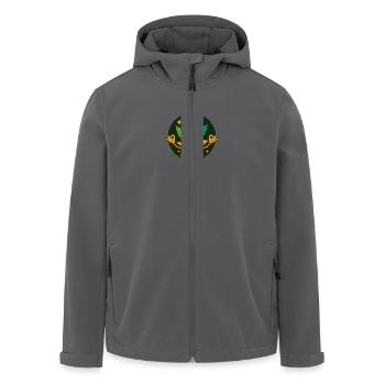 20 - Recycelte Männer Softshell-Jacke von Stanley/Stella - Anthrazit - Vorne - AI Model Male 185 light (185cm)