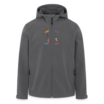 21 - Recycelte Männer Softshell-Jacke von Stanley/Stella - Anthrazit - Vorne - AI Model Male 185 light (185cm)