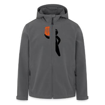 Ein Arzt untersucht ein Röntgenbild - Recycelte Männer Softshell-Jacke von Stanley/Stella - Anthrazit - Vorne - AI Model Male 185 light (185cm)
