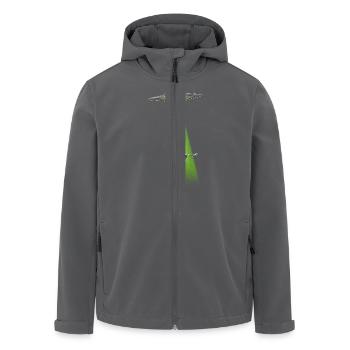 UFO - Recycelte Männer Softshell-Jacke von Stanley/Stella - Anthrazit - Vorne - AI Model Male 185 light (185cm)