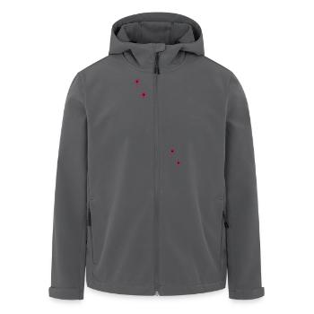 Einschussloecher - Recycelte Männer Softshell-Jacke von Stanley/Stella - Anthrazit - Vorne - AI Model Male 185 light (185cm)