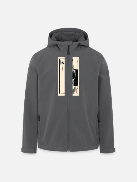 Ready - Recycelte Männer Softshell-Jacke von Stanley/Stella - Anthrazit